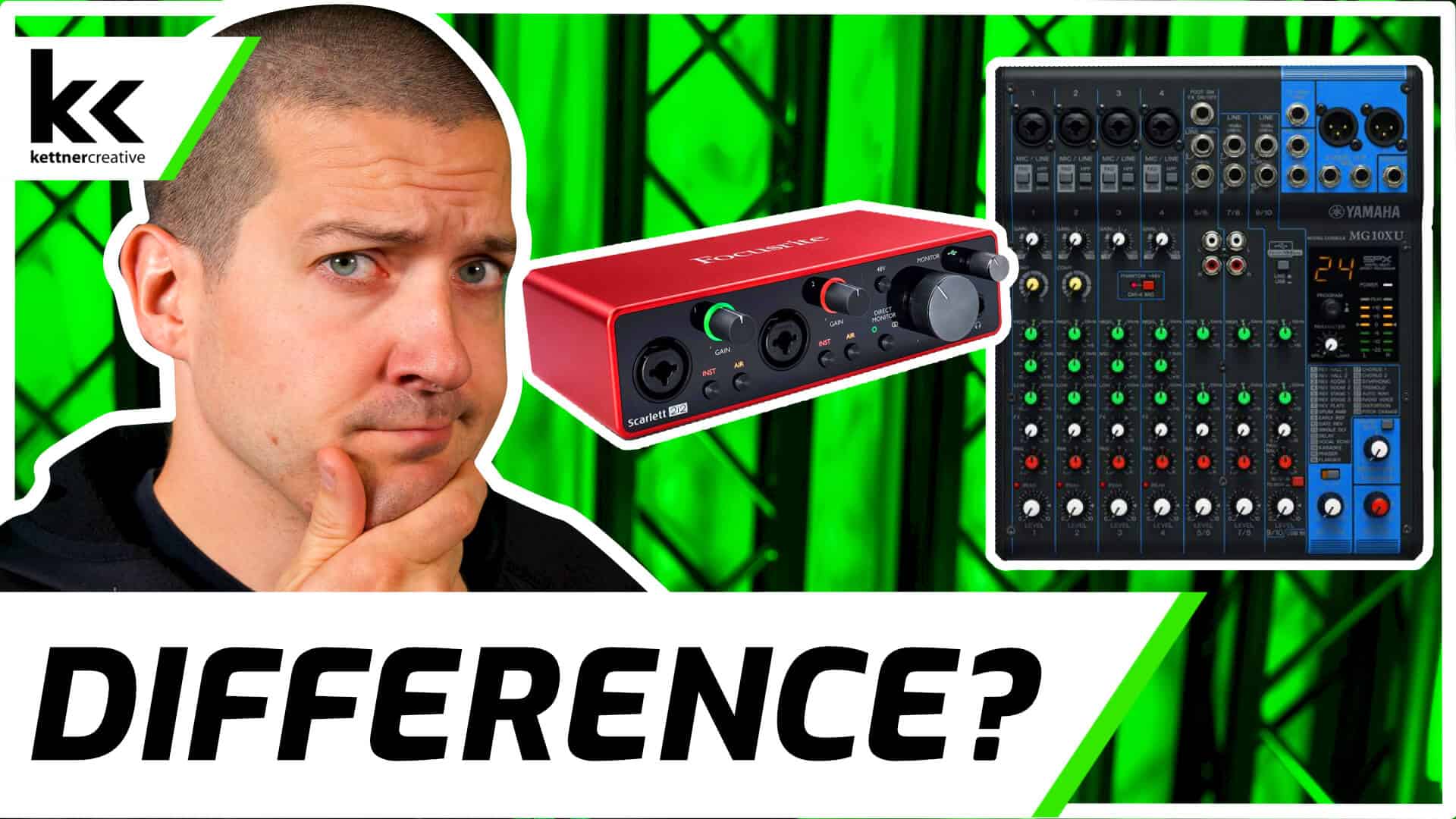 Audio Interface vs. Mixer: Which Should You Use?