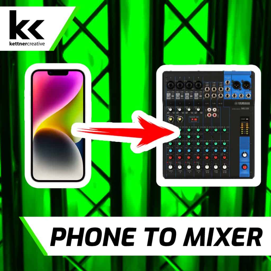 Connect Phone To Audio Mixer
