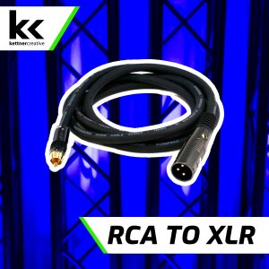 RCA To XLR Cable