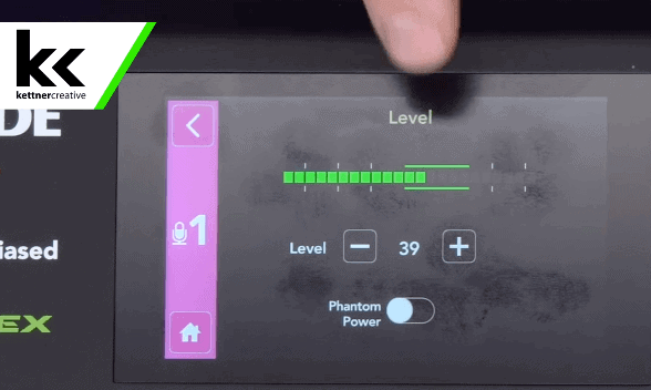 Rodecaster Pro PodMic Level Setting