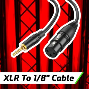 XLR to 1/8" Cable