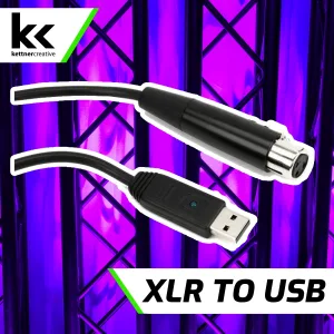 XLR to USB Cable